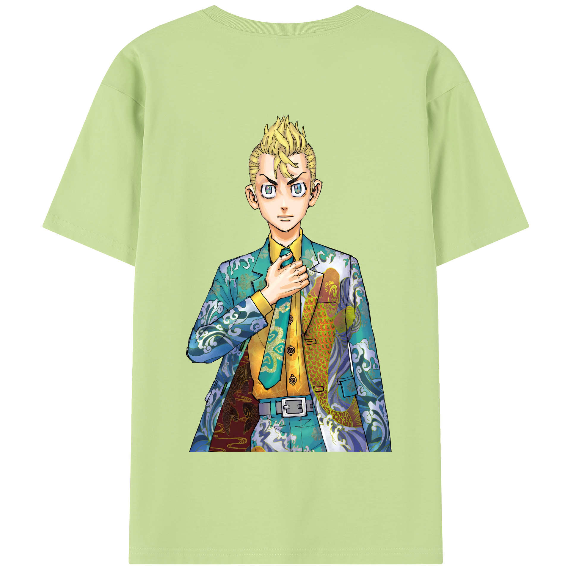 （画像用） 東京リベンジャーズ Tokyo Revengers 綿100％半袖Tシャツ（背面プリント）